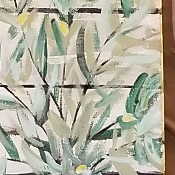 Original 12"x16" Acrylic Painting Olive Branches - Picture 4 of 5